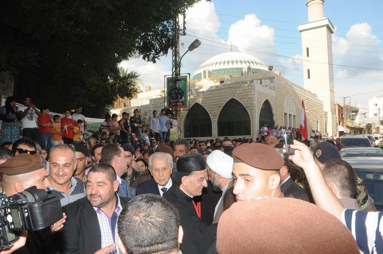 زيارة البطريرك الماروني مار بشارة بطرس الراعي  في النبطيةالبطريرك الماروني مار بشارة بطرس الراعي  للنبطية