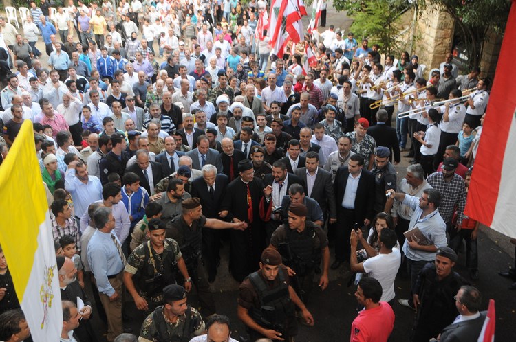 زيارة البطريرك الماروني مار بشارة بطرس الراعي  في النبطيةالبطريرك الماروني مار بشارة بطرس الراعي  للنبطية