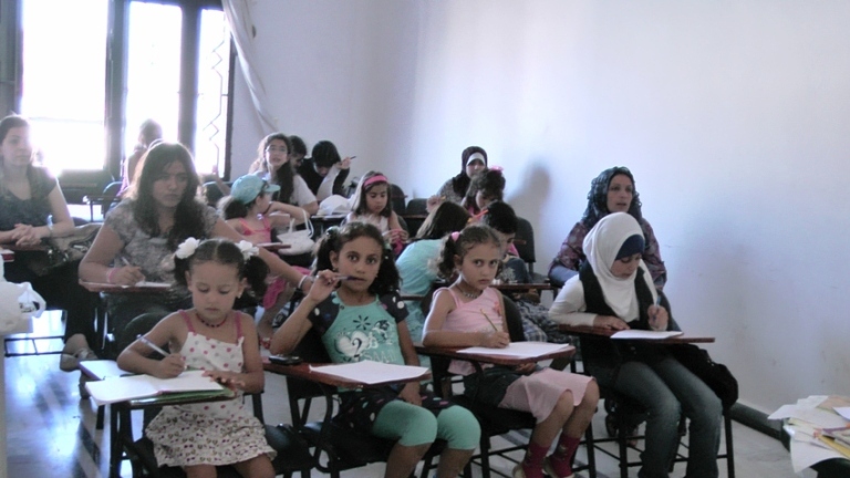 من أنشطة جمعية سيدات الخيام للتنمية