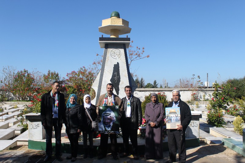 التجمع الوطني لاسر شهداء فلسطين في لبنان يضع اكاليل الزهور على النصب التذكارية للجندي المجهول‎