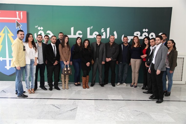 لقاء في بنشعي‎ جمع قيادتي منتدى الشباب الديمقراطي و شباب المردة