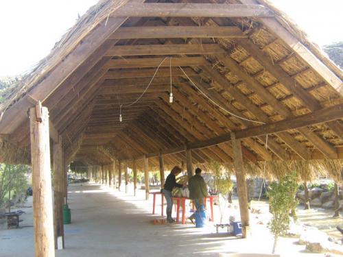 الاستراحة في حصن الوزاني