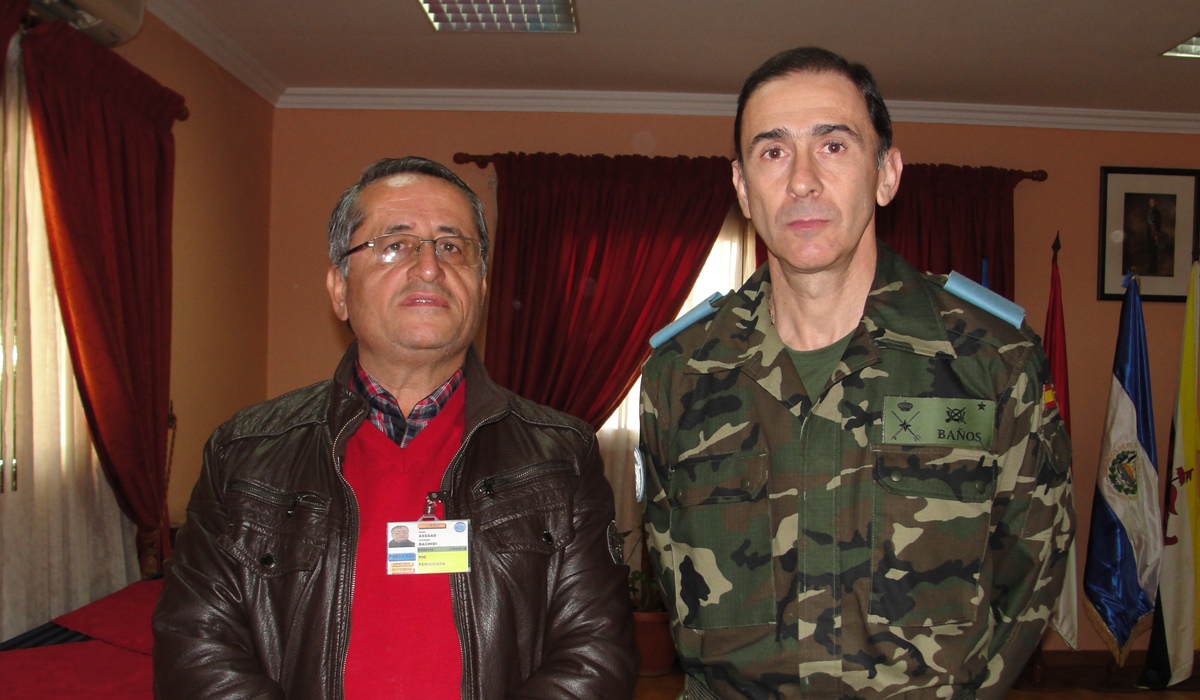 قائد القطاع الشرقي الجديد في قوات الطوارئ الدولية \