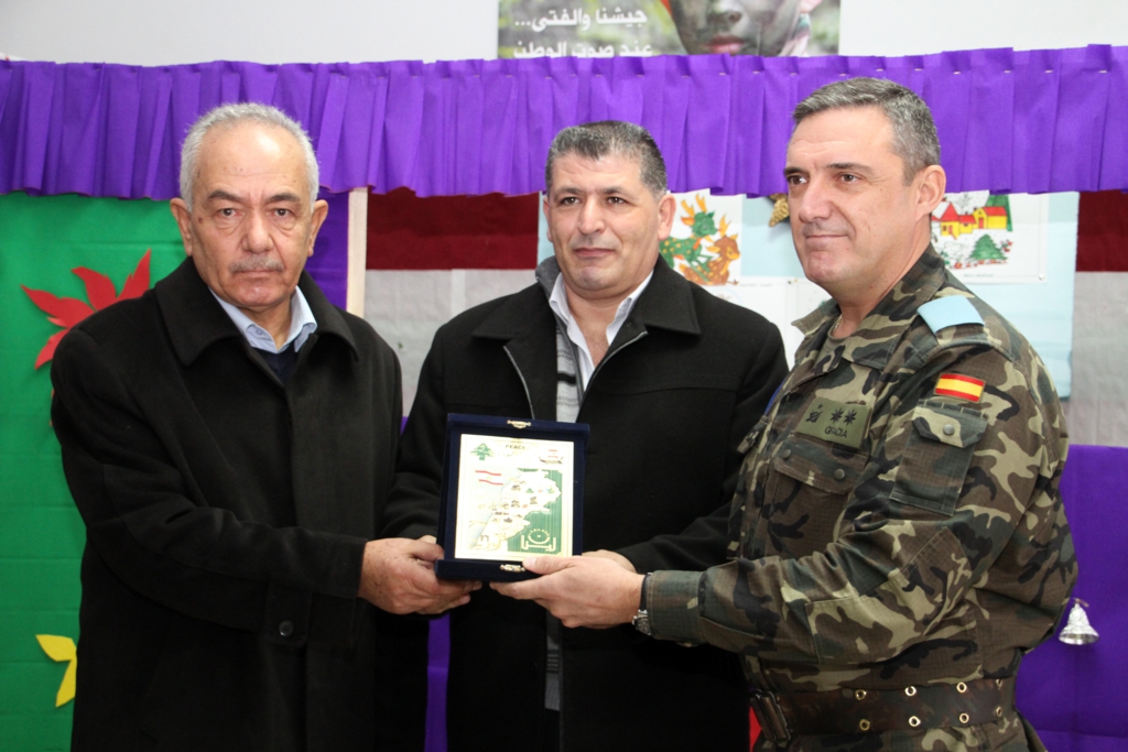 الكتيبة الإسبانية تموّل إعادة تأهيل المدرسة الرسمية في بلدة القليعة