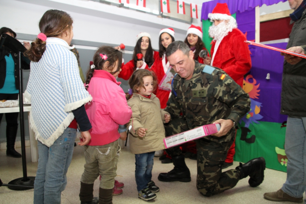 الكتيبة الإسبانية تموّل إعادة تأهيل المدرسة الرسمية في بلدة القليعة