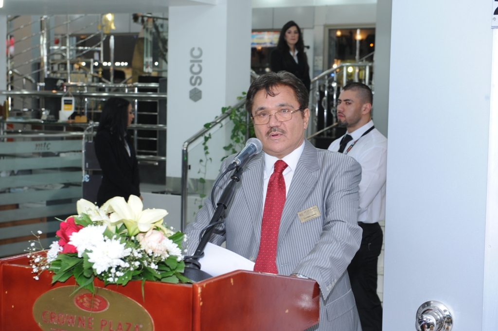 رجل الأعمال صفاوي مرحباً بالضيوف