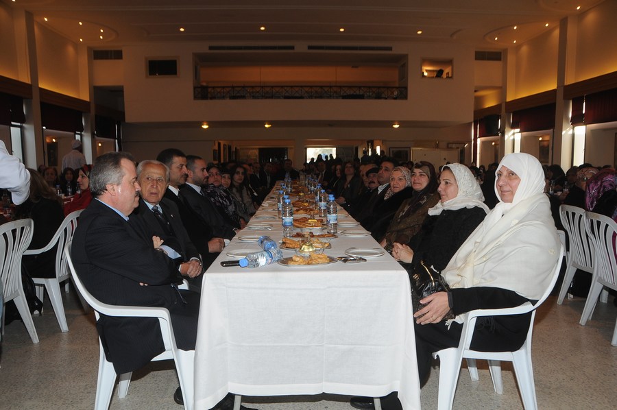 جانب من الحضور لاحتفال التكريمي للامهات في النبطية برعاية وحضور السيدة رباب الصدر