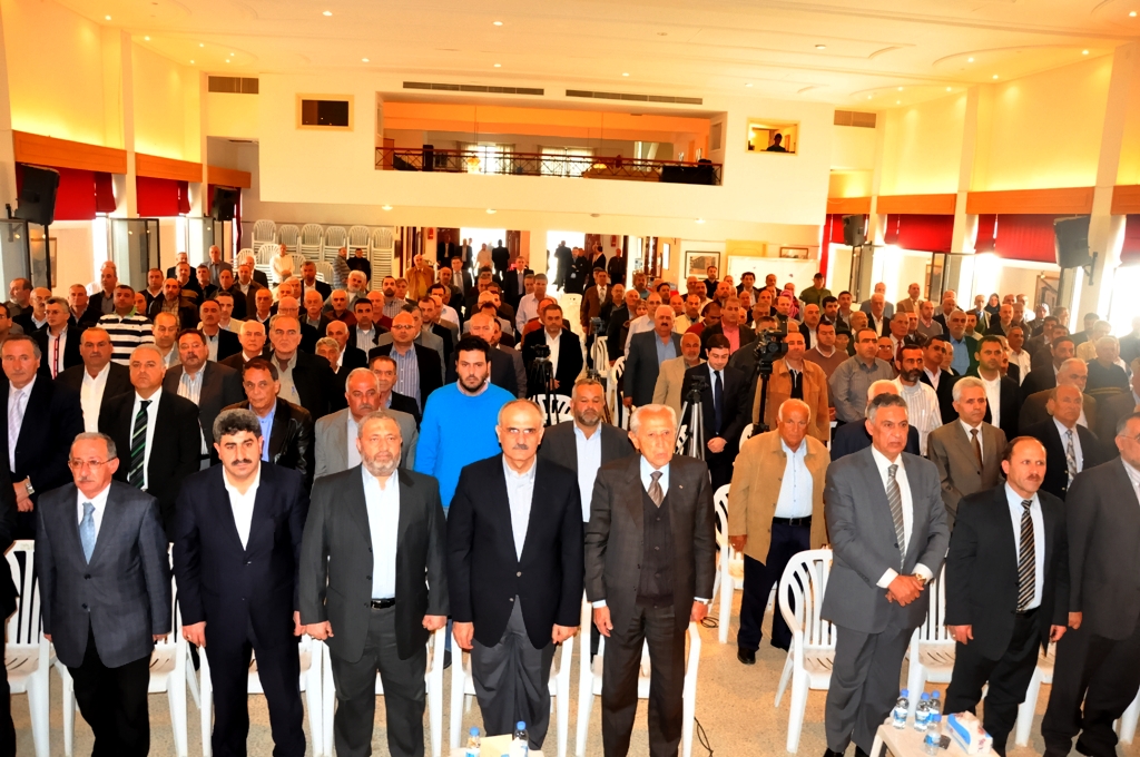 الحضور في اللقاء السنوي المشترك للمجالس البلدية والإختيارية في الجنوب