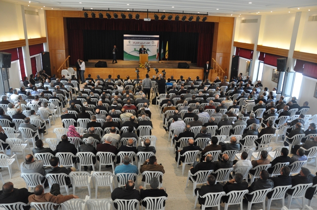 الحضور في اللقاء السنوي المشترك للمجالس البلدية والإختيارية في الجنوب