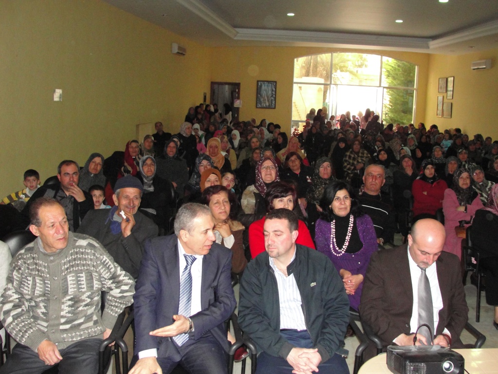 البلدة احتفلت بعيد الأمهات.. جمعية سيدات الخيام  شكراً