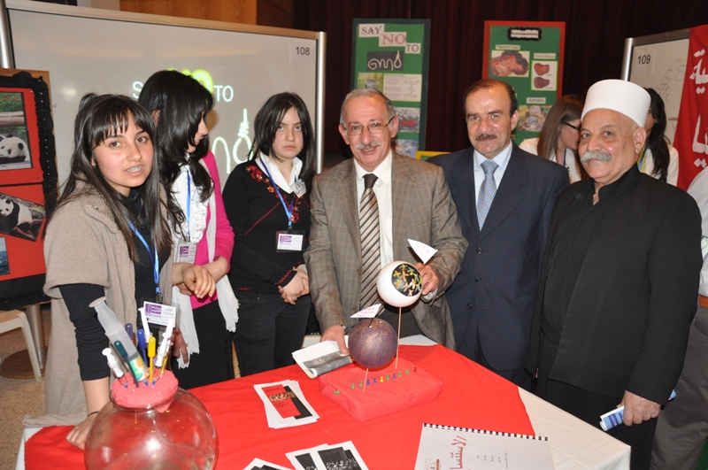  معرض الأبحاث العلمية في  مدينة النبطية