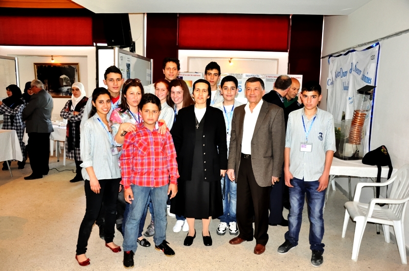  معرض الأبحاث العلمية في  مدينة النبطية