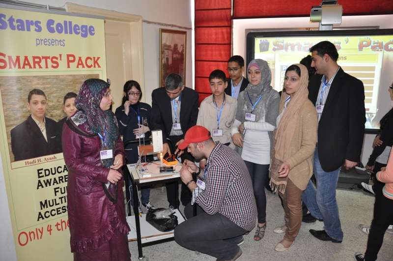  معرض الأبحاث العلمية في  مدينة النبطية