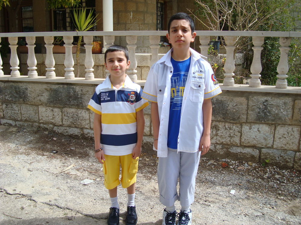 جان بيار وجو  العشي في يوم الشعانين