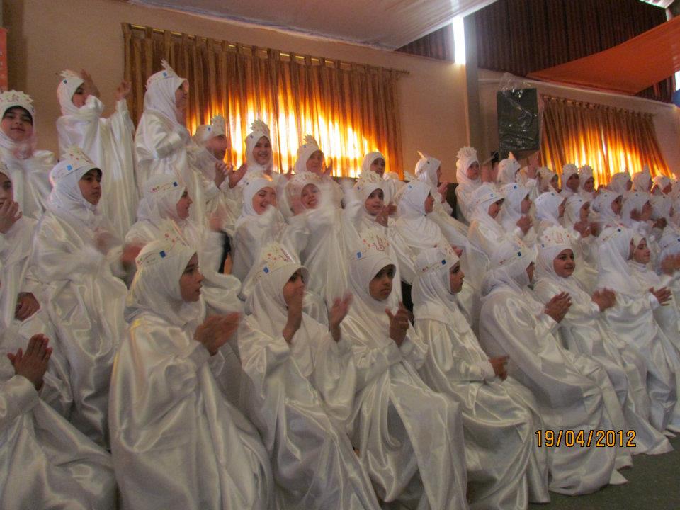 من حفل تكريم المكلفات