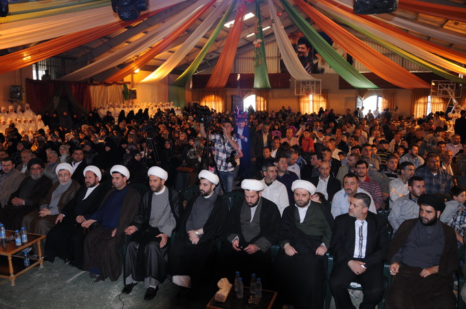 من حفل تكريم المكلفات