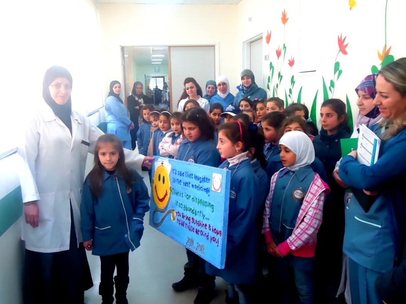 في المستشفى الحكومي