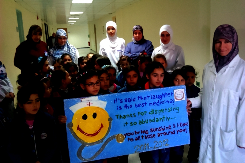 في مستشفى الشيخ راغب