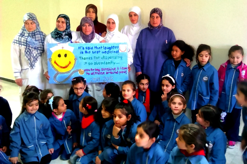 في مستشفى الشيخ راغب