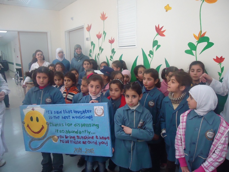 في مستشفى الشيخ راغب