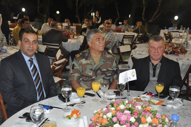 العميدان شحرور وطليس والعقيد سنان