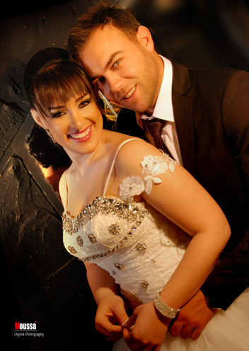 غادة ادريس وحسين حيدر.. مبروك