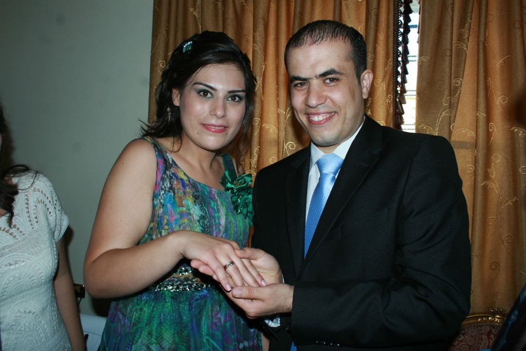 خطوبة العروس الحسناء شيري كامل غريب على الدكتور المهندس موسى حسن بركات