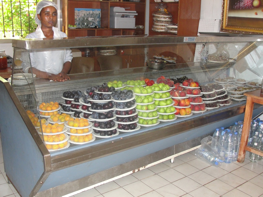 الترتيب والنضافة التي يمتاز بها مطعم نبع البحصاصة