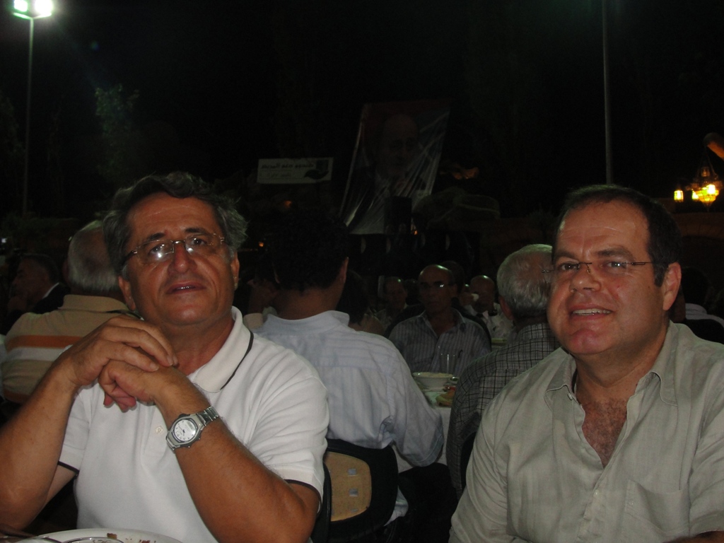 د محمد سليمان والمهندس أسعد رشيدي