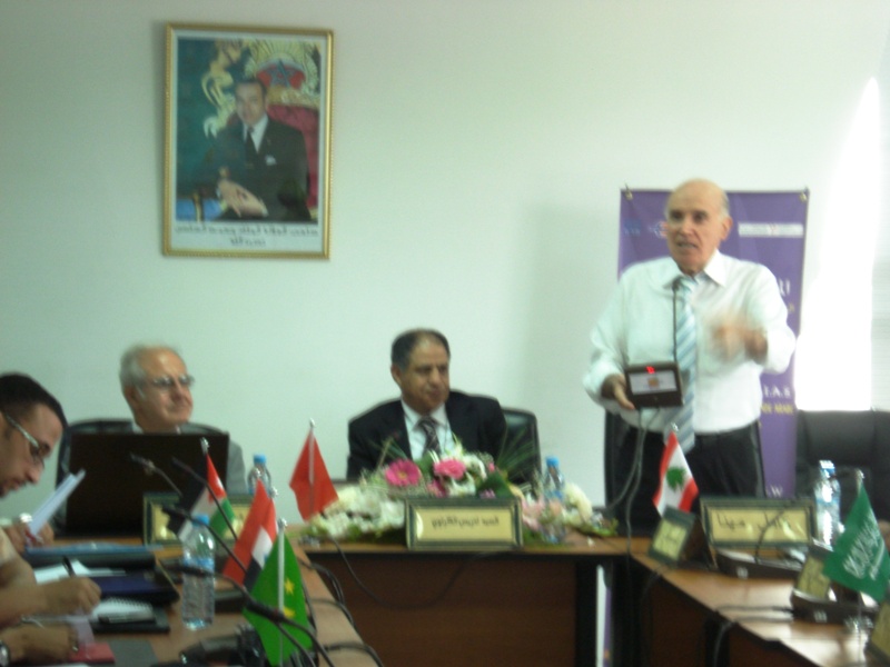 مهنا يحاضر في الرباط حول نظام الحماية الاجتماعية في العالم العربي (حالة لبنان)