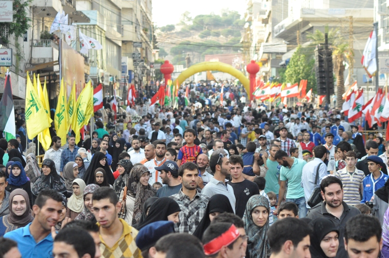 كشافة الامام المهدي تحيي يوم القدس العالمي في النبطية‎