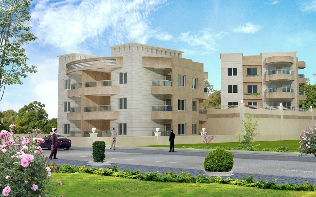 مشروع علي ومحمد قهوجي  السكني الثاني في الخيام