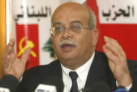 الأمين العام للحزب الشيوعي الدكتور خالد حدادة