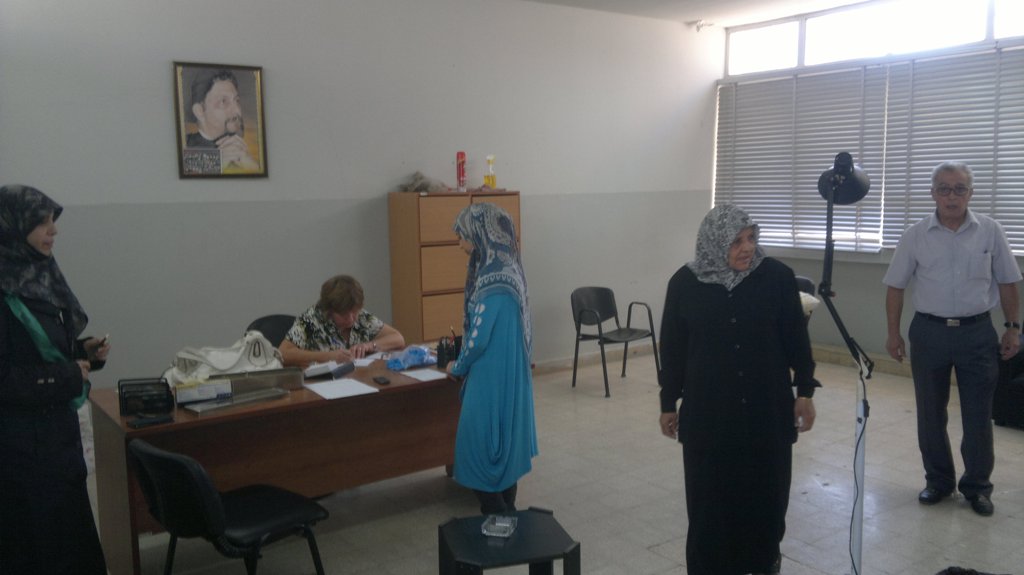 اليوم الصحي المجاني في الخيام الذي دعا اليه مكتب الخدمات والصحة في حركة أمل تحت عنوان حملة الامام الصدر الطبية