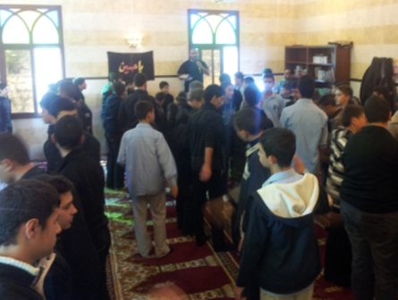 أنشطةعاشورائية في مدرسة عيسى بن مريم