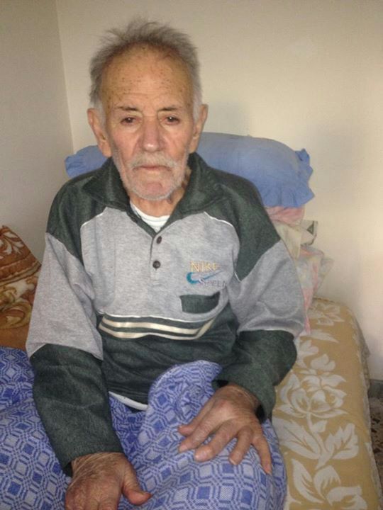 المرحوم الحاج أبو عزات علي محمد يونس عكر في خريف العمر