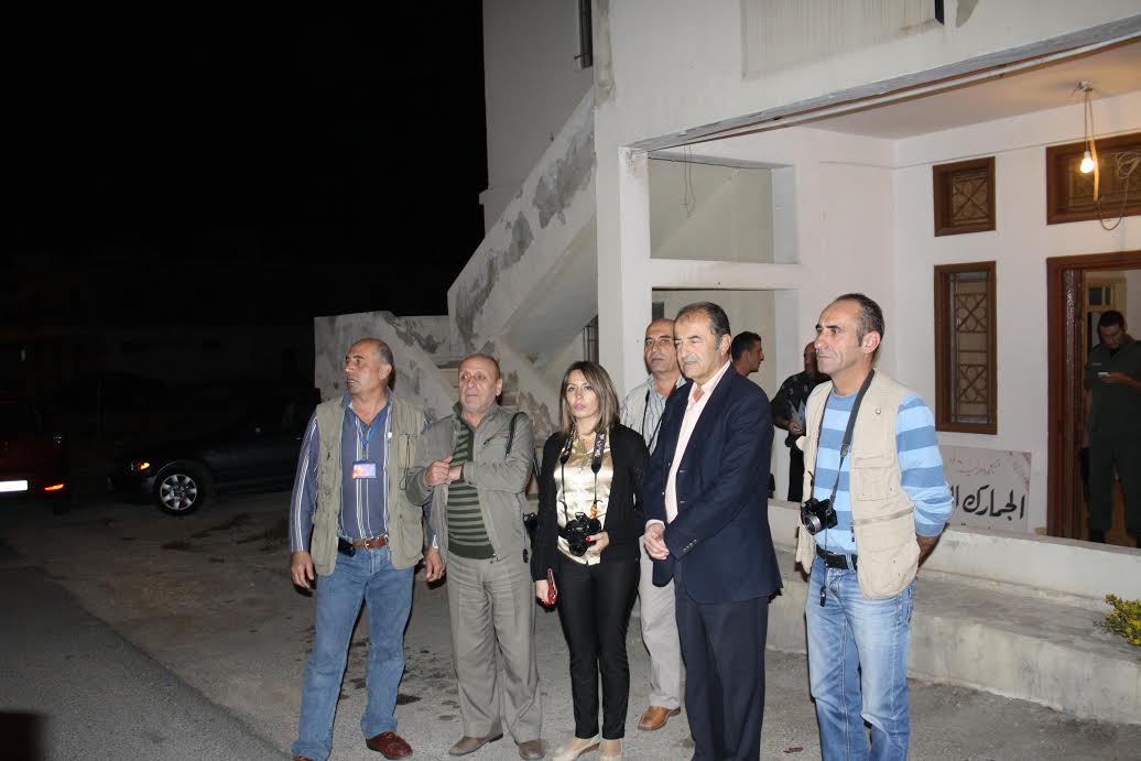 إعلاميو مرجعيون - حاصبيا يتضامنون مع إعلاميي تلفزيون الجديد