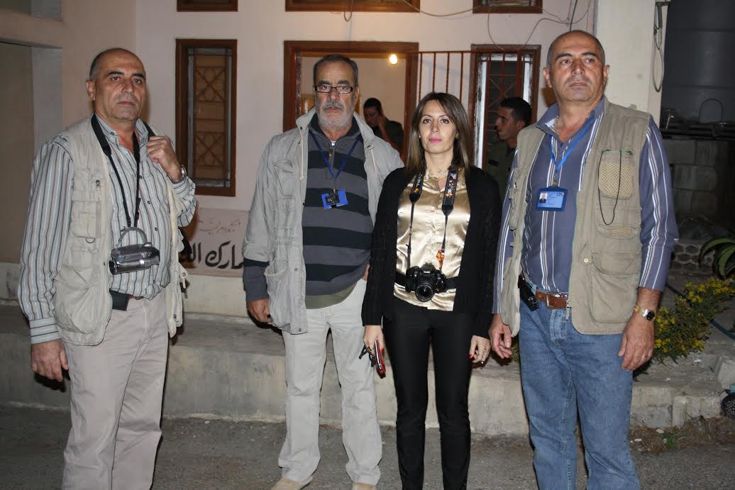 إعلاميو مرجعيون - حاصبيا يتضامنون مع إعلاميي تلفزيون الجديد