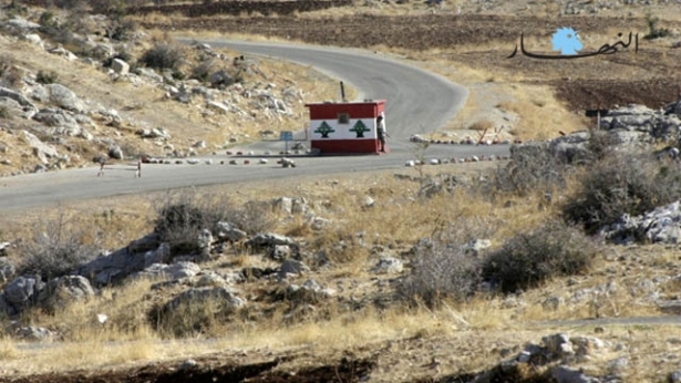 حاجز عسكري شمال شبعا في اتجاه راشيا الوادي. (سعيد معلاوي)