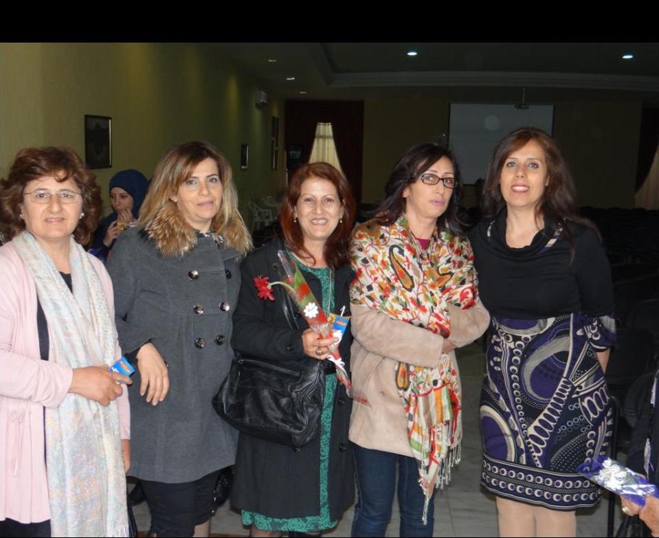 سيدات الخيام لن ينسوا  المجهود الذي بذلته المحامية وداد يونس في تأسيس \