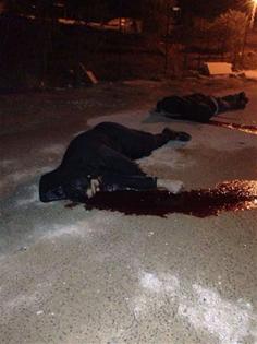 جثتا قتيلين هاجما حاجز الجيش في مجدليون