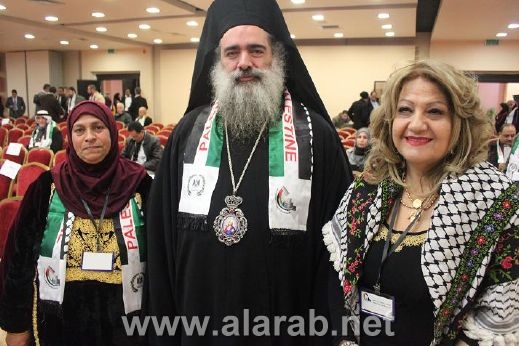 رئيس اساقفة سبسطية للروم الارثوكس في القدس المطران عطا الله حنا