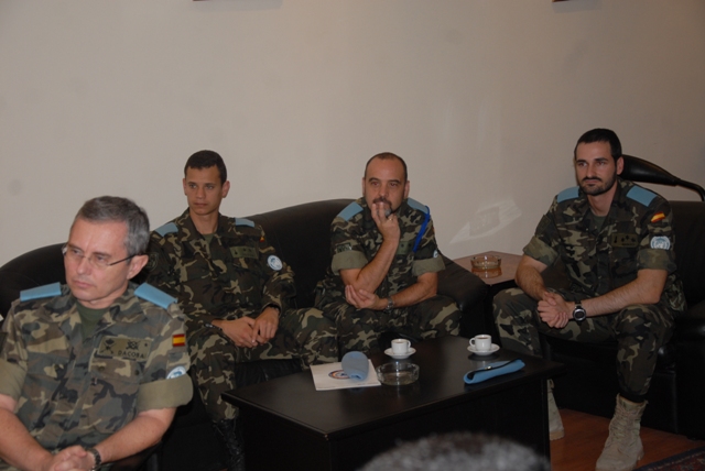 محافظ  النبطية  القاضي محمود المولى يستقبل قائد القطاع الشرقي في اليونيفل