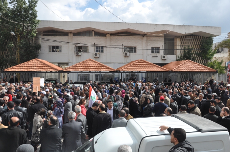 إضرابات في النبطية طالت المؤسسات التعليمية والإدارات الرسمية