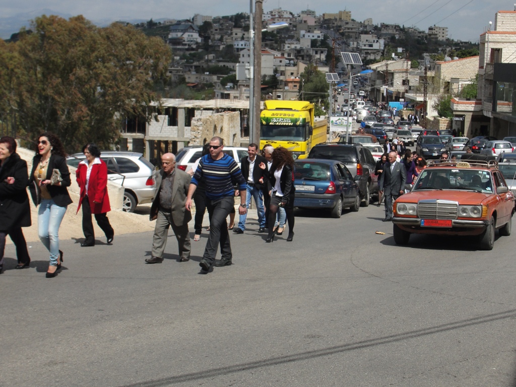 أحد الشعانين في بلدة القليعة