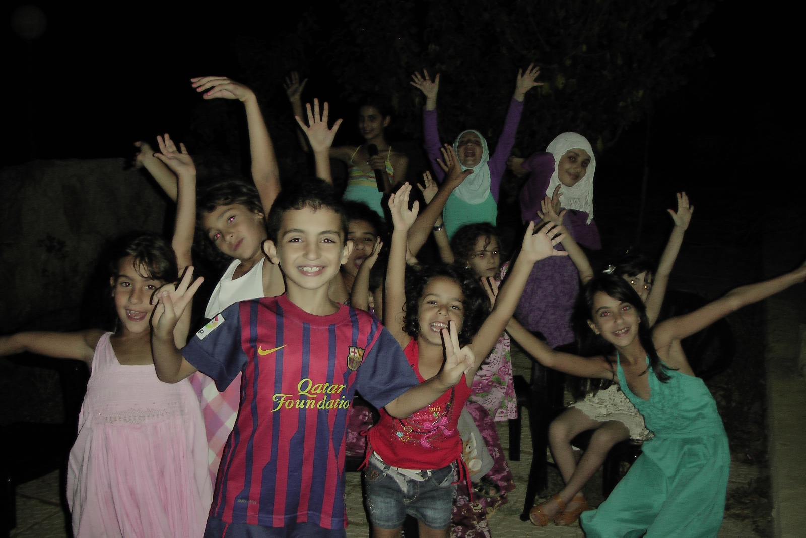 أنشطة ترفيهية للأولاد في الخيام - أرشيف