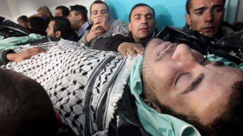 تشييع الشهيد عرفات جرادات