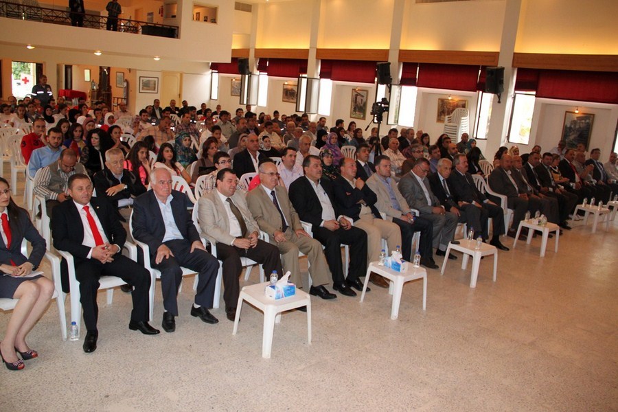 تكريم متطوعي الصليب الاحمر اللبناني في النبطية