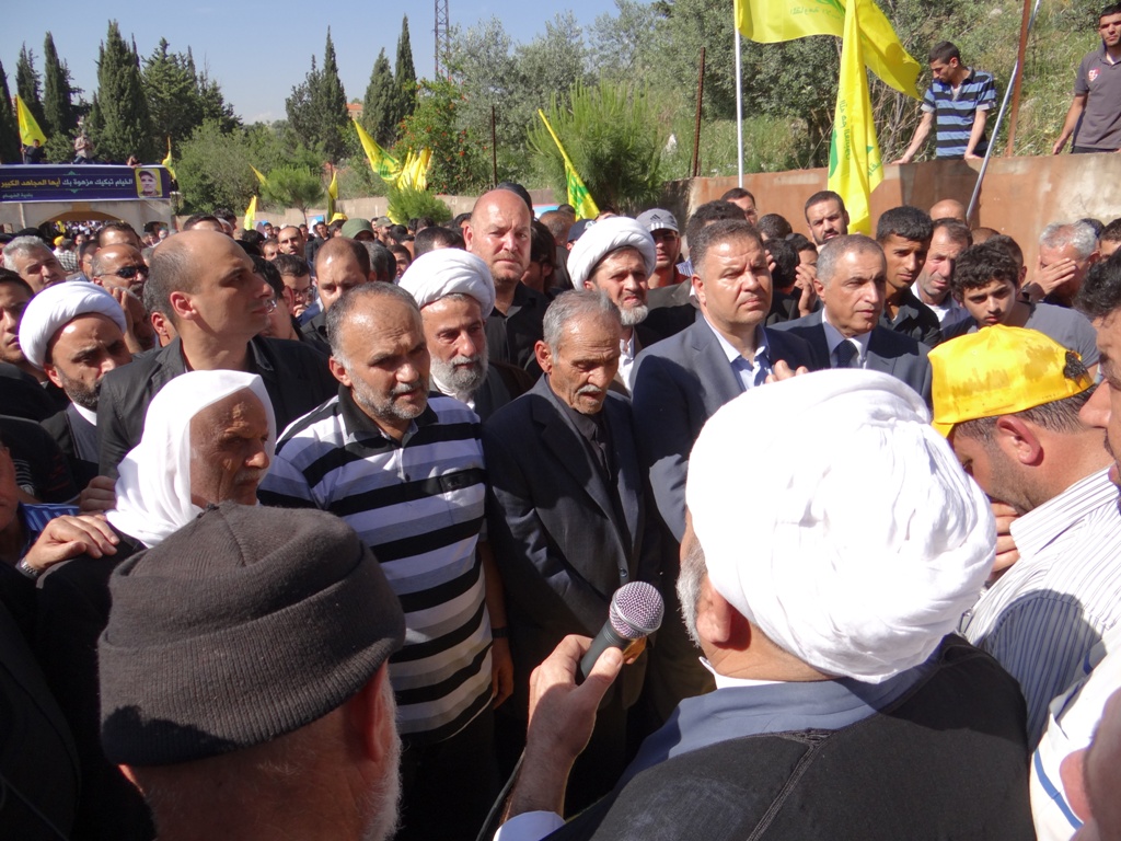 تشييع شهيد الخيام البطل المجاهد أحمد خريس