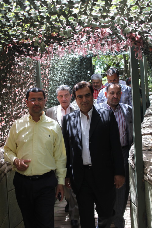 جورج قرداحي يزور معلم مليتا الجهادي السياحي